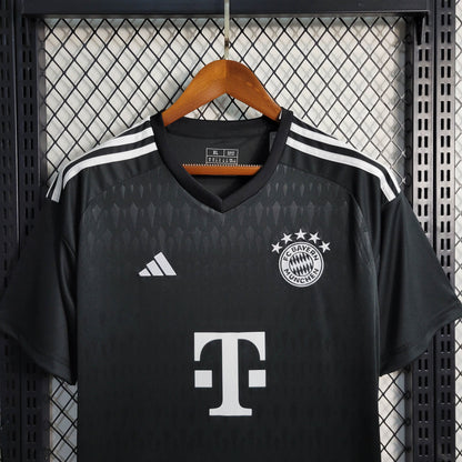 2023/2024 Bayern Munich Goalkeeper Black Football Jersey 1:1 Thai Quality