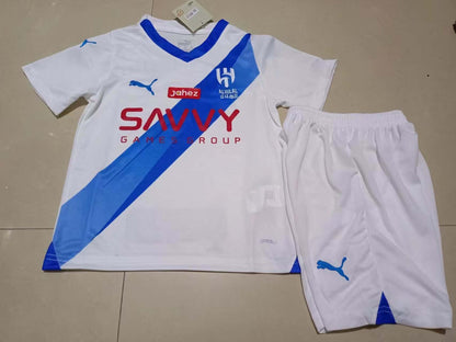 2023/2024 Al-Hilal Saudi Away Football Shirt Kids Size