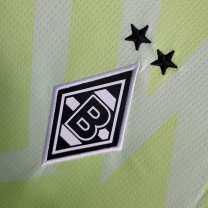 2023/2024 Borussia Mnchengladbach Goalkeeper Fluorescent Green Football Jersey 1:1 Thai Quality