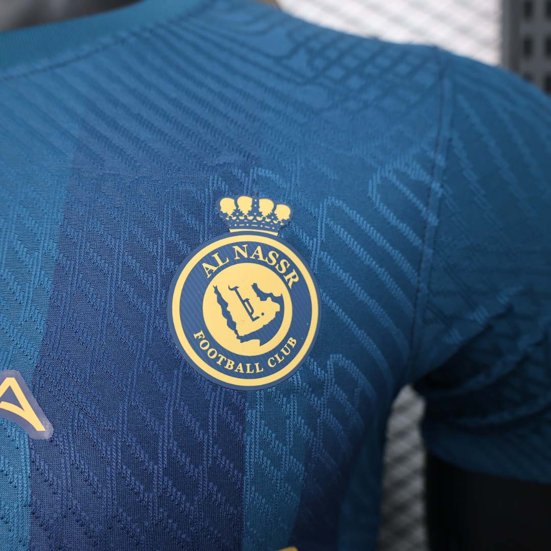 2023/2024 Player Version Al-Nassr Away Football Shirt