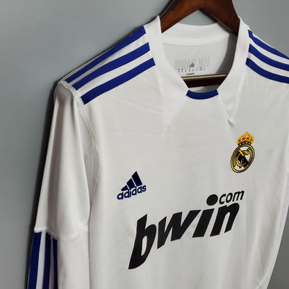 2010/2011 Retro Long Sleeve Real Madrid Home