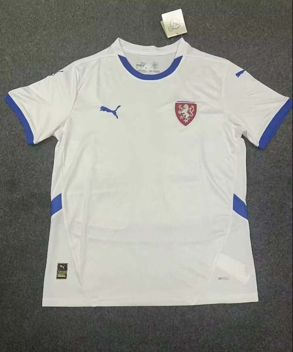 2024 Czech Republic National Team Away Football Shirt 1:1 Thai Quality