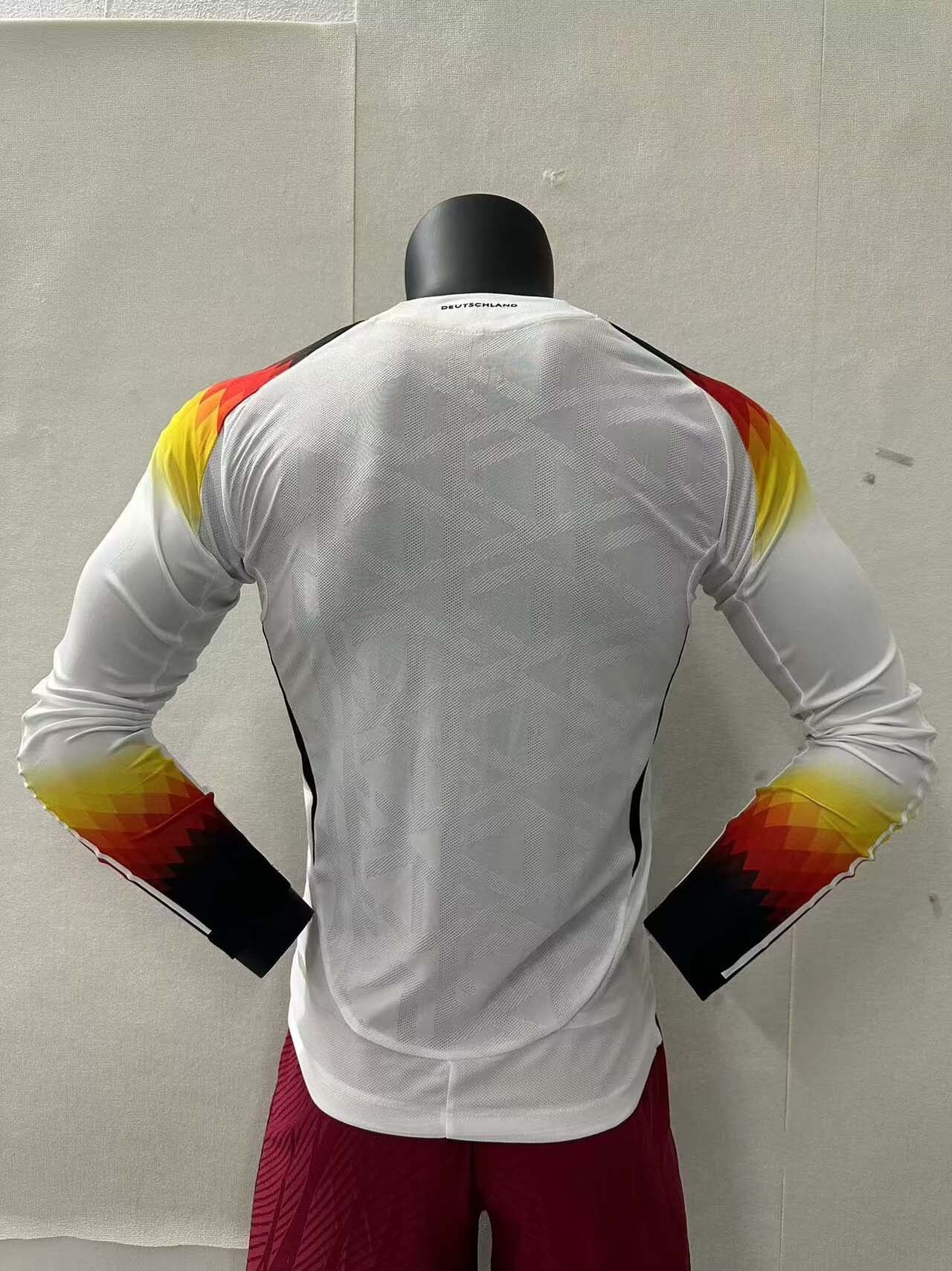 2024 Player Version Long Sleeve Germany Home Football Shirt 1:1 Thai Quality