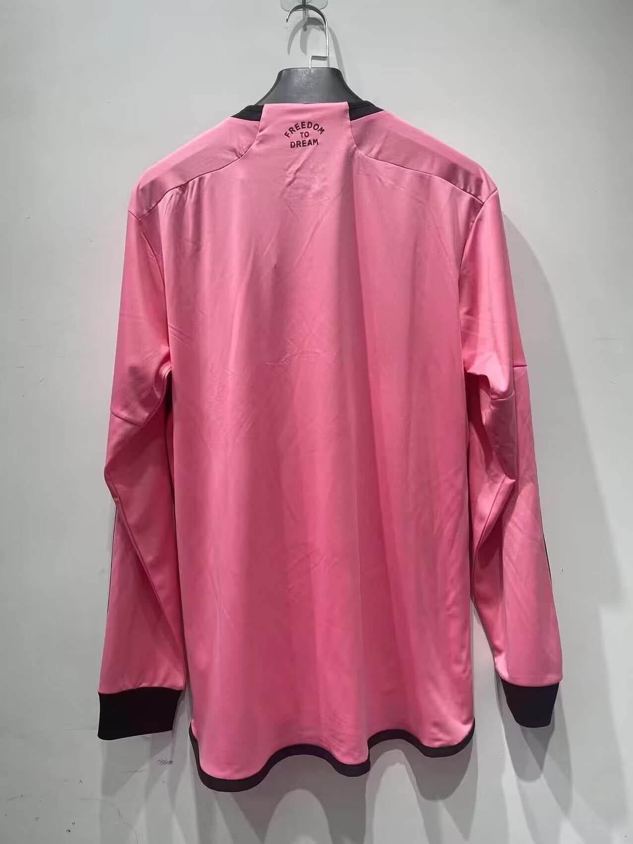 2024/2025 Long Sleeve Inter Miami Home Soccer Jersey 1:1 Thai Quality