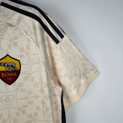 2023/2024  Roma Away Soccer Jersey 1:1 Thai Quality（No sponsor）