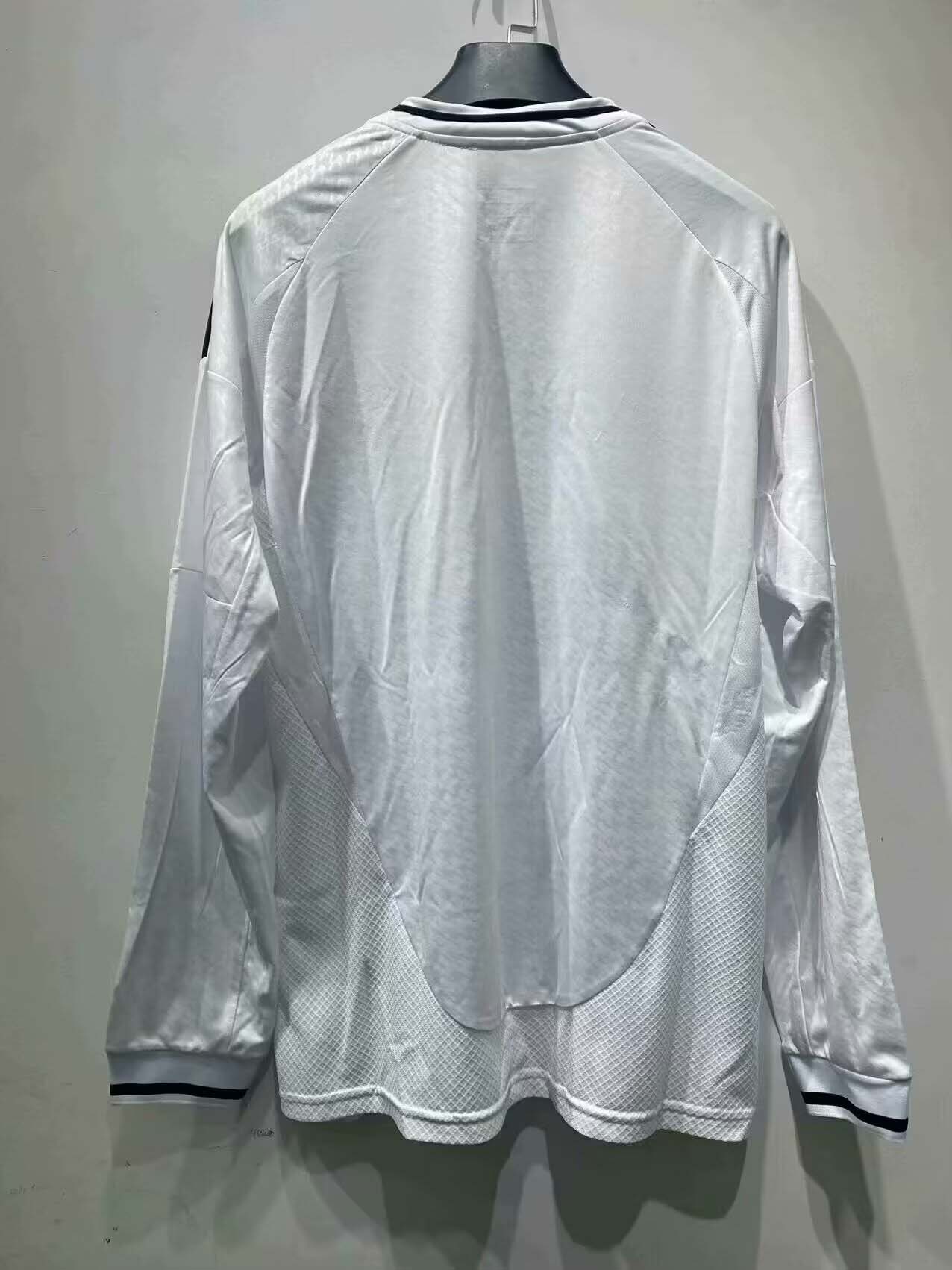 2024/2025 Long Sleeve Real Madrid Home Football Shirt1:1 Thai Quality