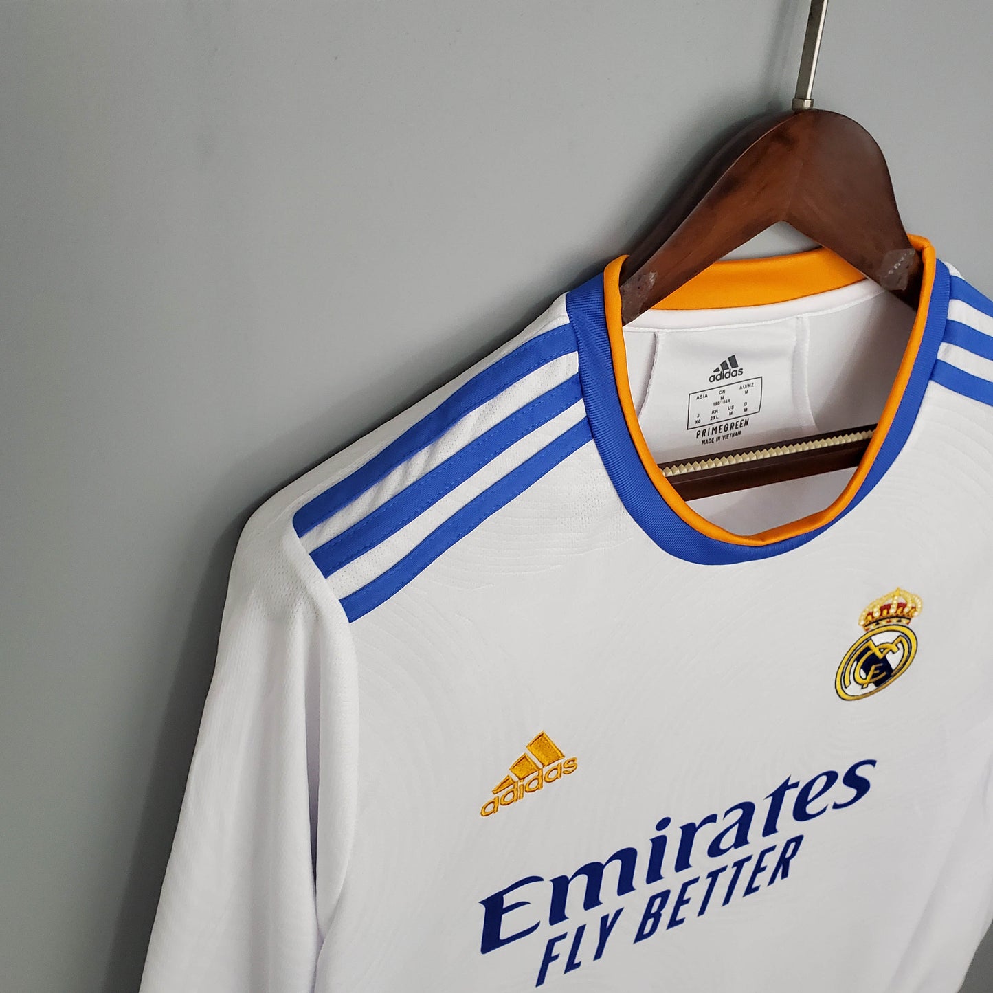 2021/2022 Long Sleeve Real Madrid Home Jersey