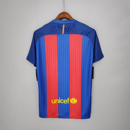 2016/2017 Retro Barcelona Football Shirt Home 1:1 Thai Quality