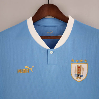 2022 FIFA World Cup Uruguay Home Soccer Jersey