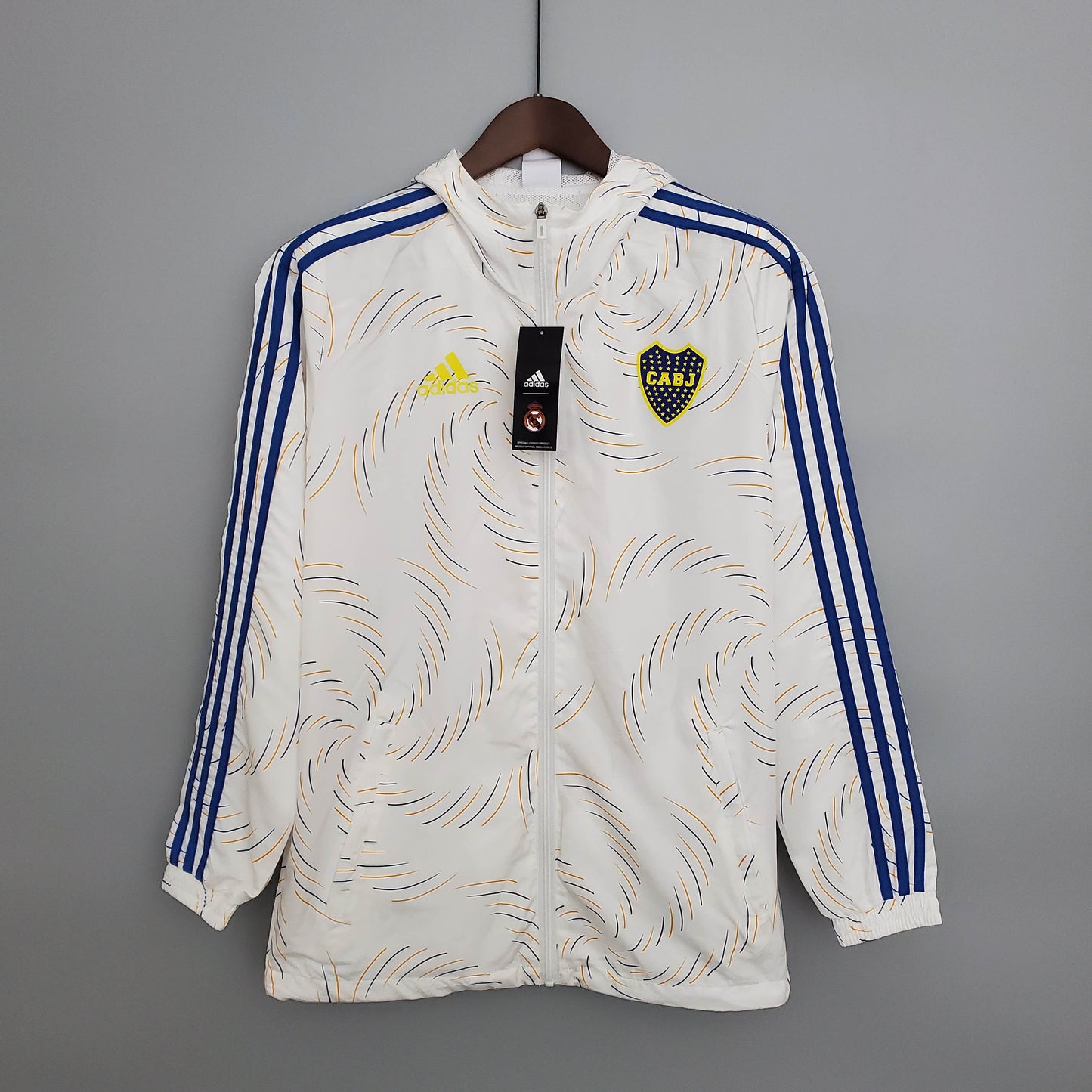 Windbreaker White Boca Juniors Jersey 1:1 Thai Quality