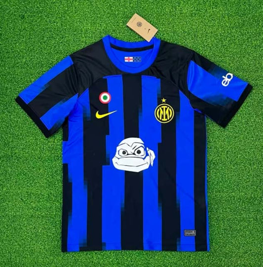 2023/2024 Inter Milan Home Ninja Turtle Edition Football Jersey1:1 Quality Thai