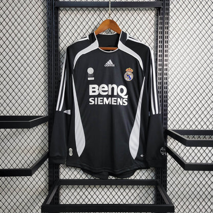 2006/2007 Retro Long Sleeve Real Madrid Away