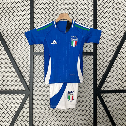 2024 Italy National Team Home Football Shirt 1:1 Thai Quality Kids Size