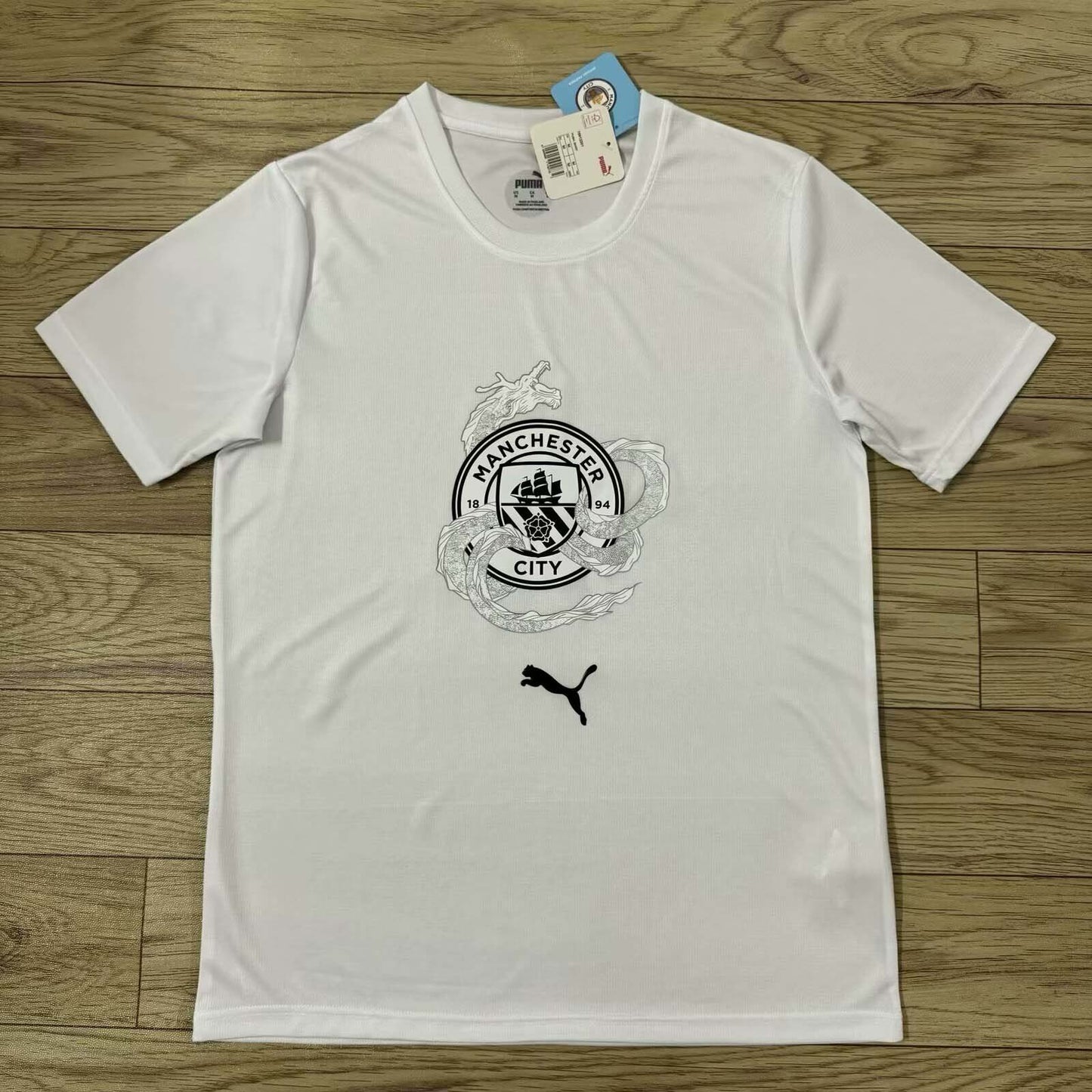 2023/2024 Manchester City Commemorative Edition White Football Shirt 1:1 Thai Quality