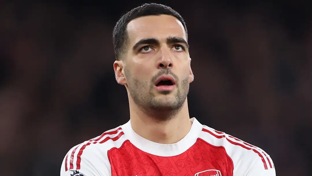 Mikel Merino sends upbeat message to Arsenal fans from hospital bed after undergoing surgery on fractured foot