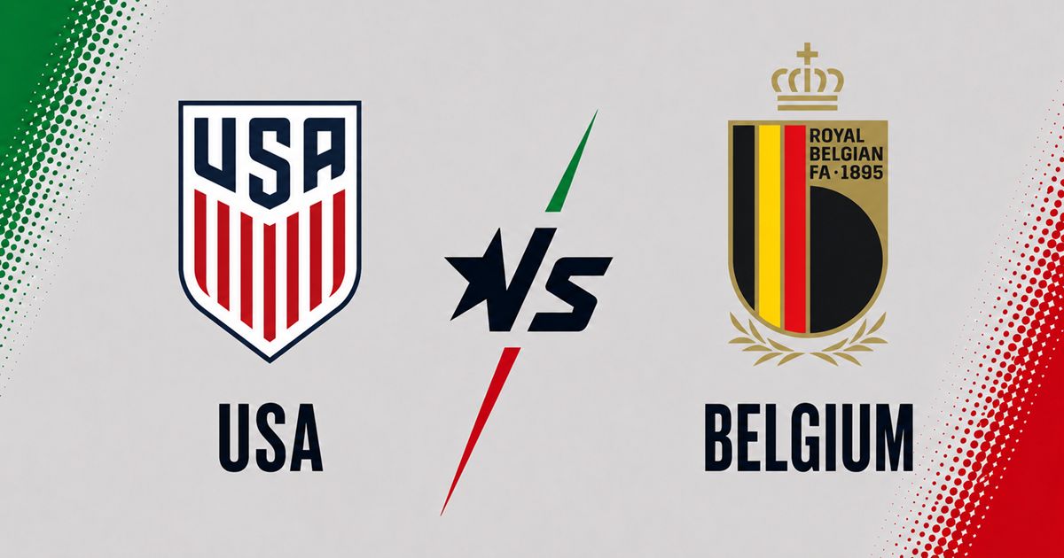Live Stream: USA vs Belgium – World Cup RO16
