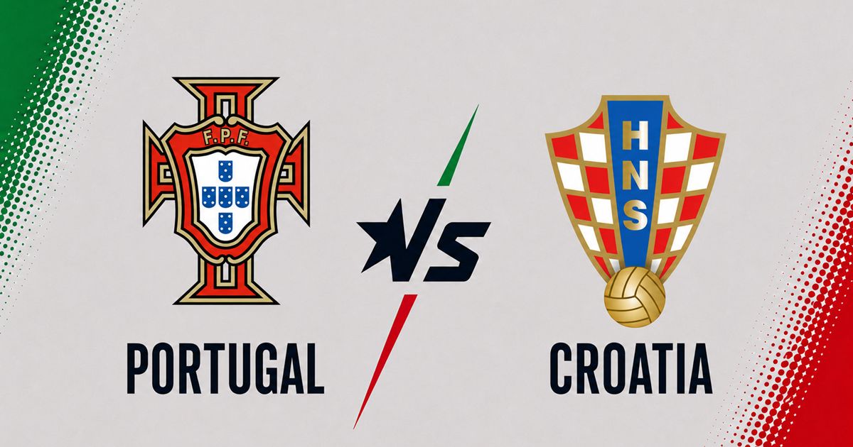 Live Stream: Portugal vs Croatia – 2026 World Cup