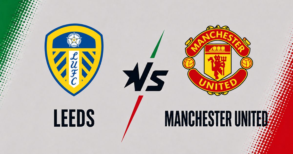Live Stream: Leeds vs Man Utd – 2026/27 EPL