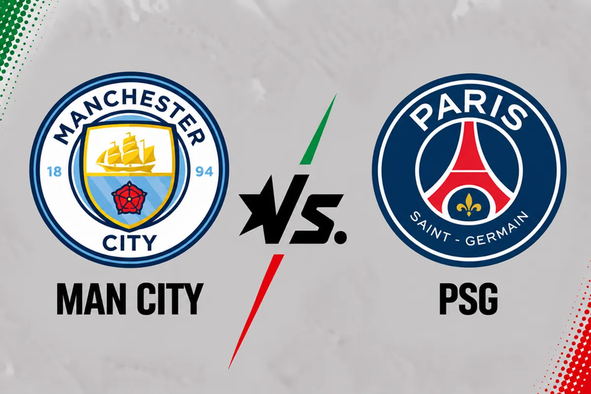 Live Stream: Man City vs PSG – 2026/27 UCL